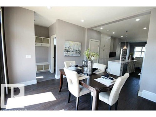 11333 76 Avenue, Edmonton, AB - Indoor Photo Showing Dining Room