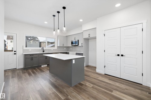 18924 28 Avenue, Edmonton, AB - Indoor Photo Showing Kitchen With Upgraded Kitchen