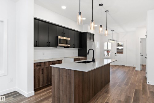 2004 191 Street, Edmonton, AB - Indoor Photo Showing Kitchen With Upgraded Kitchen