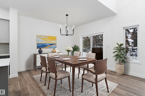 20704 43 Avenue, Edmonton, AB - Indoor Photo Showing Dining Room