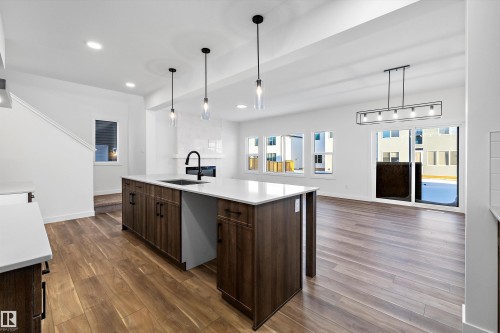 17325 6A Street, Edmonton, AB - Indoor Photo Showing Kitchen With Upgraded Kitchen