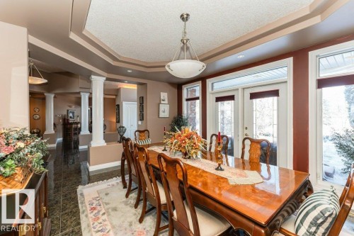 9610 167 Street Sw, Edmonton, AB - Indoor Photo Showing Dining Room