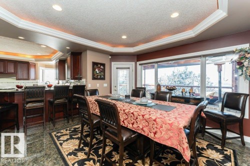 9610 167 Street Sw, Edmonton, AB - Indoor Photo Showing Dining Room