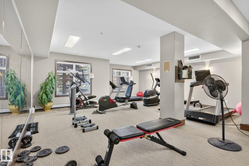134 11505 Ellerslie Road, Edmonton, AB - Indoor Photo Showing Gym Room