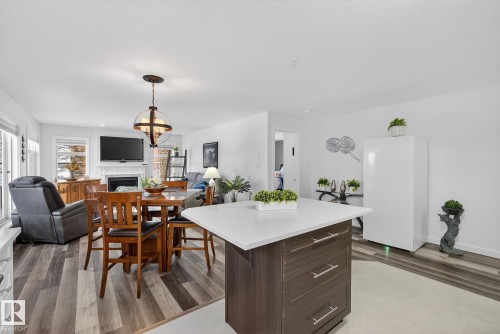 134 11505 Ellerslie Road, Edmonton, AB - Indoor With Fireplace