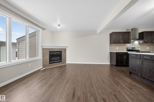 4216 Alexander Bay, Edmonton, AB - Indoor With Fireplace