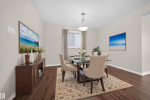 4216 Alexander Bay, Edmonton, AB - Indoor Photo Showing Dining Room