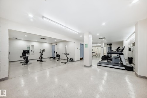 208 10149 Saskatchewan Drive, Edmonton, AB - Indoor Photo Showing Gym Room