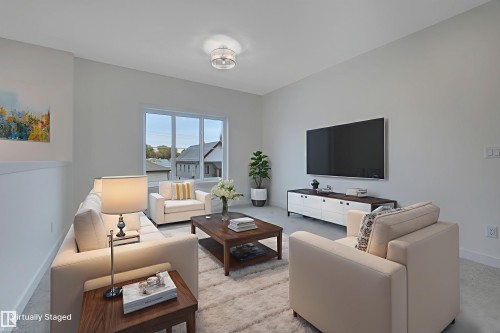 5001 51 Avenue, Calmar, AB - Indoor Photo Showing Living Room