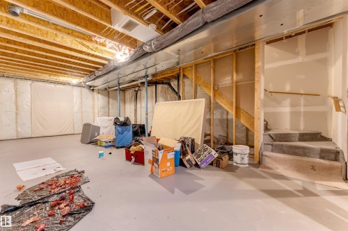 1536 21 Street, Edmonton, AB - Indoor Photo Showing Basement