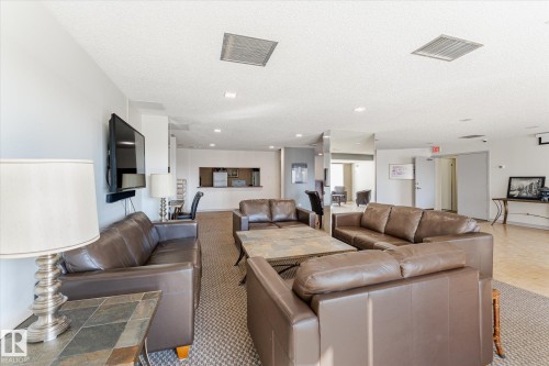 1002 9923 103 Street, Edmonton, AB - Indoor Photo Showing Living Room