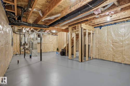 2007 160 Street, Edmonton, AB - Indoor Photo Showing Basement