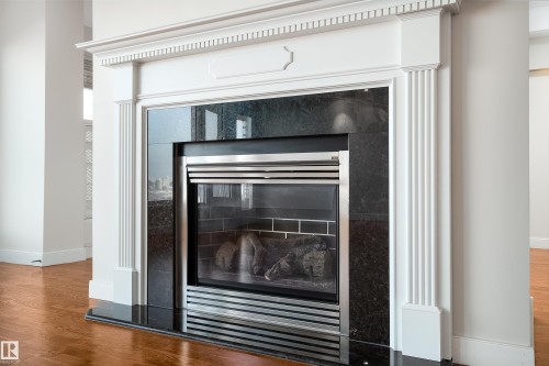 1402 10731 Saskatchewan Drive, Edmonton, AB - Indoor With Fireplace