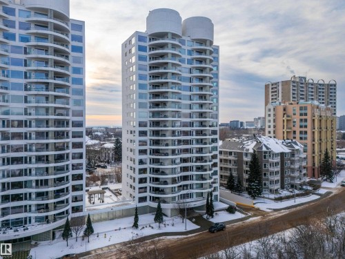 1402 10731 Saskatchewan Drive, Edmonton, AB - Outdoor With Facade