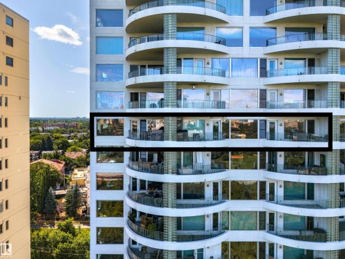 1402 10731 Saskatchewan Drive, Edmonton, AB - Outdoor With Facade