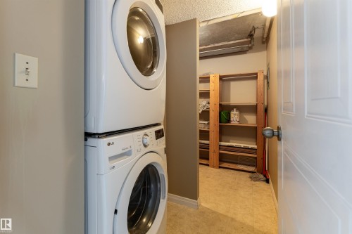 702 8340 Jasper Avenue, Edmonton, AB - Indoor Photo Showing Laundry Room