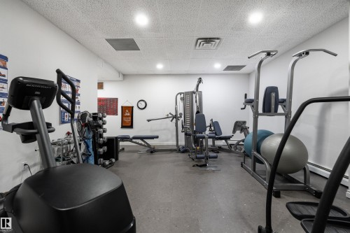 702 8340 Jasper Avenue, Edmonton, AB - Indoor Photo Showing Gym Room