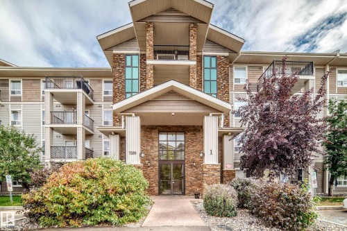 1309 7339 South Terwillegar Dr, Edmonton, AB - Outdoor With Balcony With Facade