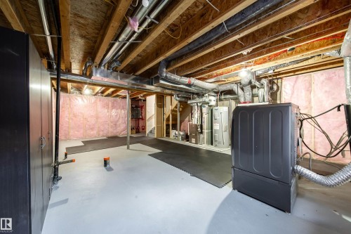 162 Desrochers Gate, Edmonton, AB - Indoor Photo Showing Basement