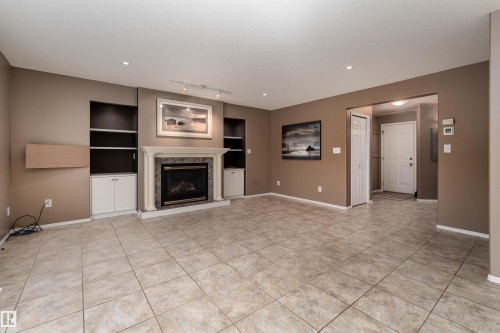 67 Dechene Road, Edmonton, AB - Indoor With Fireplace