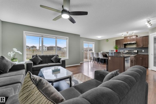 1651 28 Street, Edmonton, AB - Indoor Photo Showing Living Room