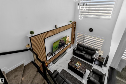 View of living room - 15518 13A Avenue, Edmonton, AB - Indoor Photo Showing Other Room