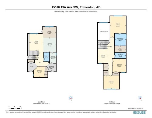 View of home floor plan - 15518 13A Avenue, Edmonton, AB - Other