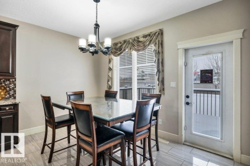 1908 86 Street, Edmonton, AB - Indoor Photo Showing Dining Room