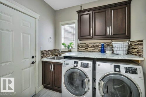 1908 86 Street, Edmonton, AB - Indoor Photo Showing Laundry Room