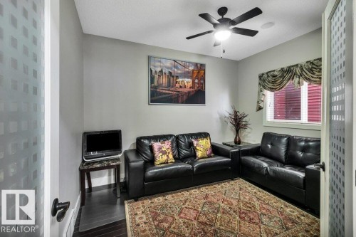 1908 86 Street, Edmonton, AB - Indoor Photo Showing Living Room