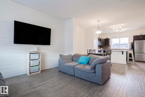 180 Southfork Drive, Leduc, AB - Indoor Photo Showing Living Room