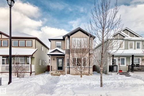 17724 6 Avenue, Edmonton, AB - Outdoor With Deck Patio Veranda With Facade