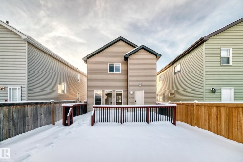 17724 6 Avenue, Edmonton, AB - Outdoor With Deck Patio Veranda With Exterior