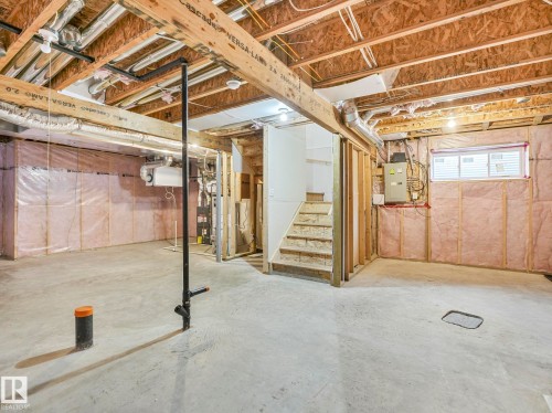 17724 6 Avenue, Edmonton, AB - Indoor Photo Showing Basement