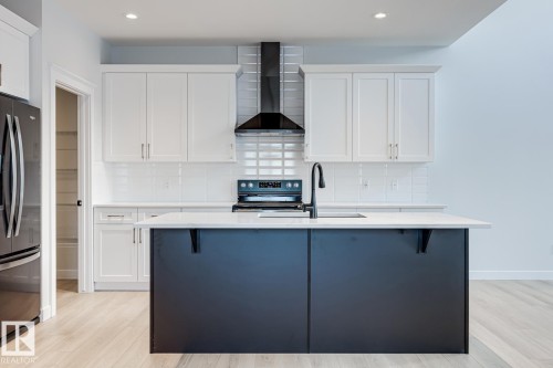 3719 42 Avenue, Beaumont, AB - Indoor Photo Showing Kitchen