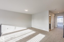 Spare room with carpet flooring and recessed lighting - 