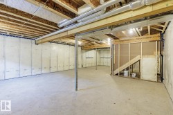 View of unfinished basement - 