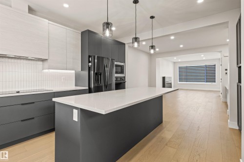 2-8343 Saskatchewan Drive, Edmonton, AB - Indoor Photo Showing Kitchen With Upgraded Kitchen