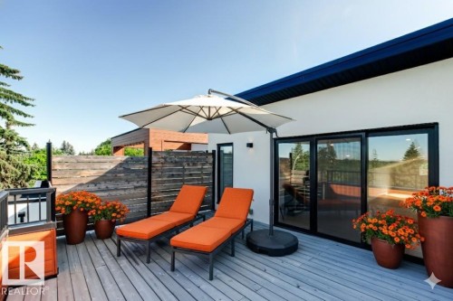 2-8343 Saskatchewan Drive, Edmonton, AB - Outdoor With Deck Patio Veranda