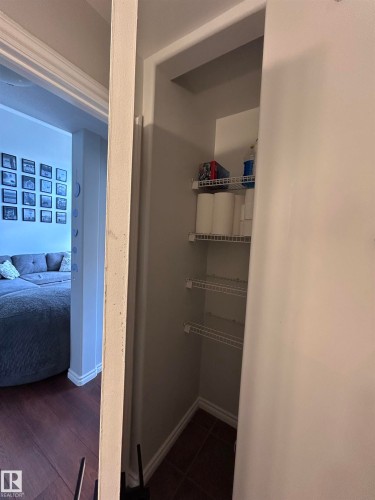 View of closet - 506 10046 110 Street, Edmonton, AB - Indoor