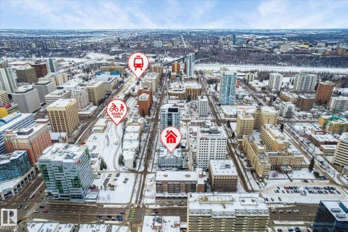 506 10046 110 Street, Edmonton, AB - Outdoor With View