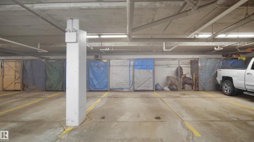 View of parking deck - 105 2584 Anderson Way, Edmonton, AB - Indoor Photo Showing Garage