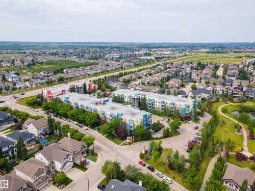 Aerial view of residential area - 105 2584 Anderson Way, Edmonton, AB - Outdoor With View