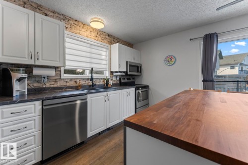 1927 6 Street, Cold Lake, AB - Indoor Photo Showing Kitchen With Stainless Steel Kitchen With Double Sink