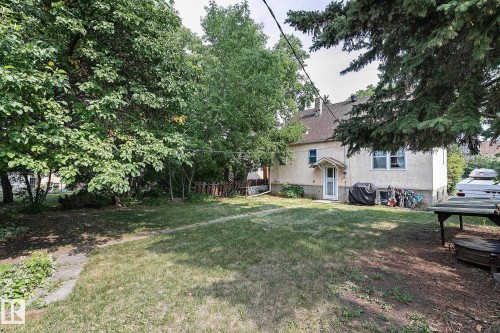 View of green lawn - 11559 80 Avenue, Edmonton, AB - Outdoor