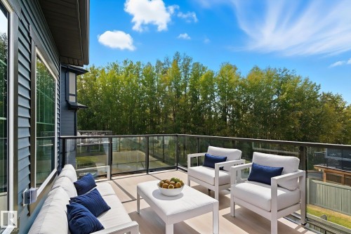 1133 Gyrfalcon Crescent, Edmonton, AB - Outdoor With Deck Patio Veranda With Exterior