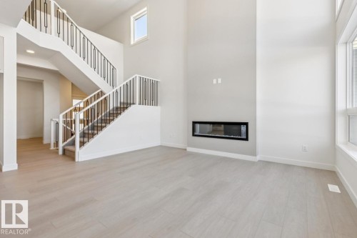 1519 Grant Way, Edmonton, AB - Indoor With Fireplace