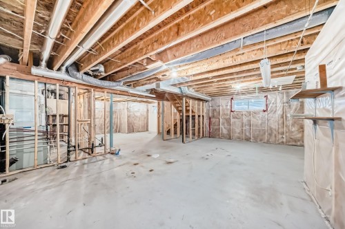 Edmonton, AB - Indoor Photo Showing Basement