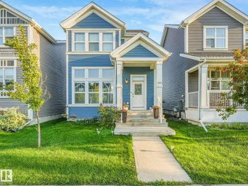 225 Southfork Drive, Leduc, AB - Outdoor With Facade