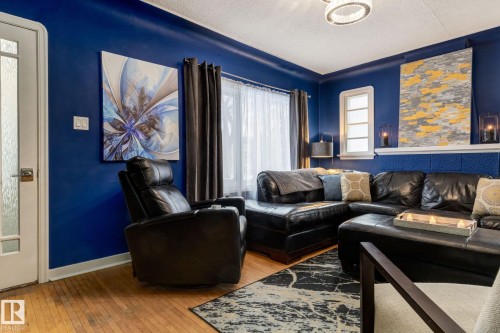 11844 96 Street, Edmonton, AB - Indoor Photo Showing Living Room